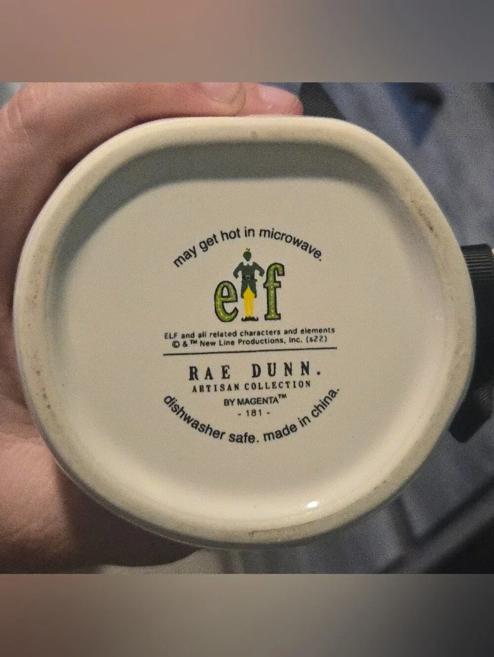 Rae Dunn Elf Mug